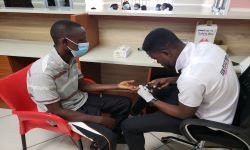 Patient relations staff at Akoma