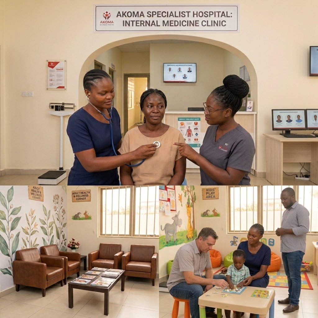 Internal Medicine Clinic at Akoma